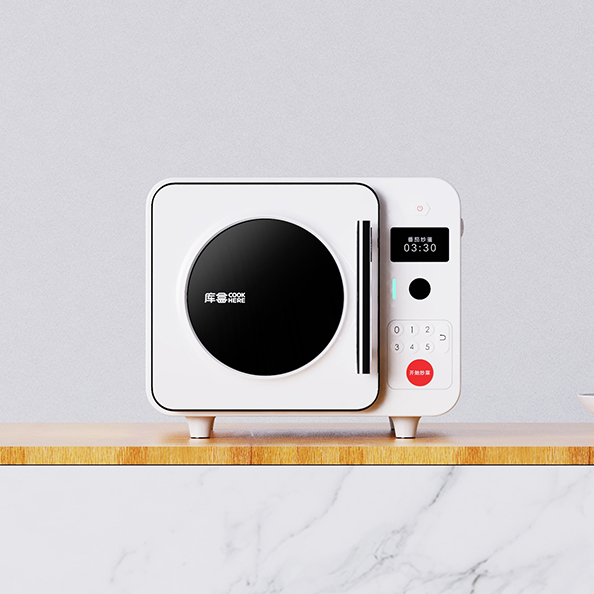 库盒智能电磁炒菜机,“Cook Here” Intelligent Electromagnetic Cooker